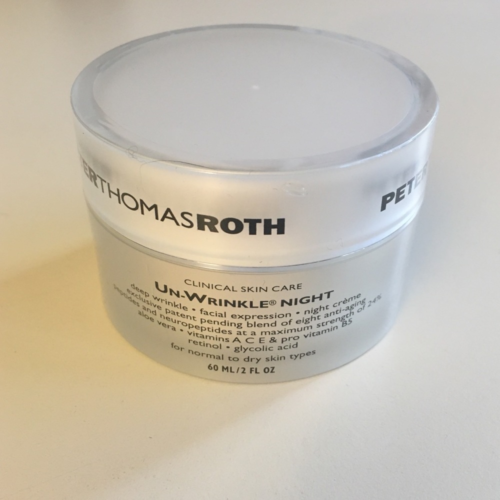 New! Peter Thomas Roth Un-Wrinkle Night - 2oz